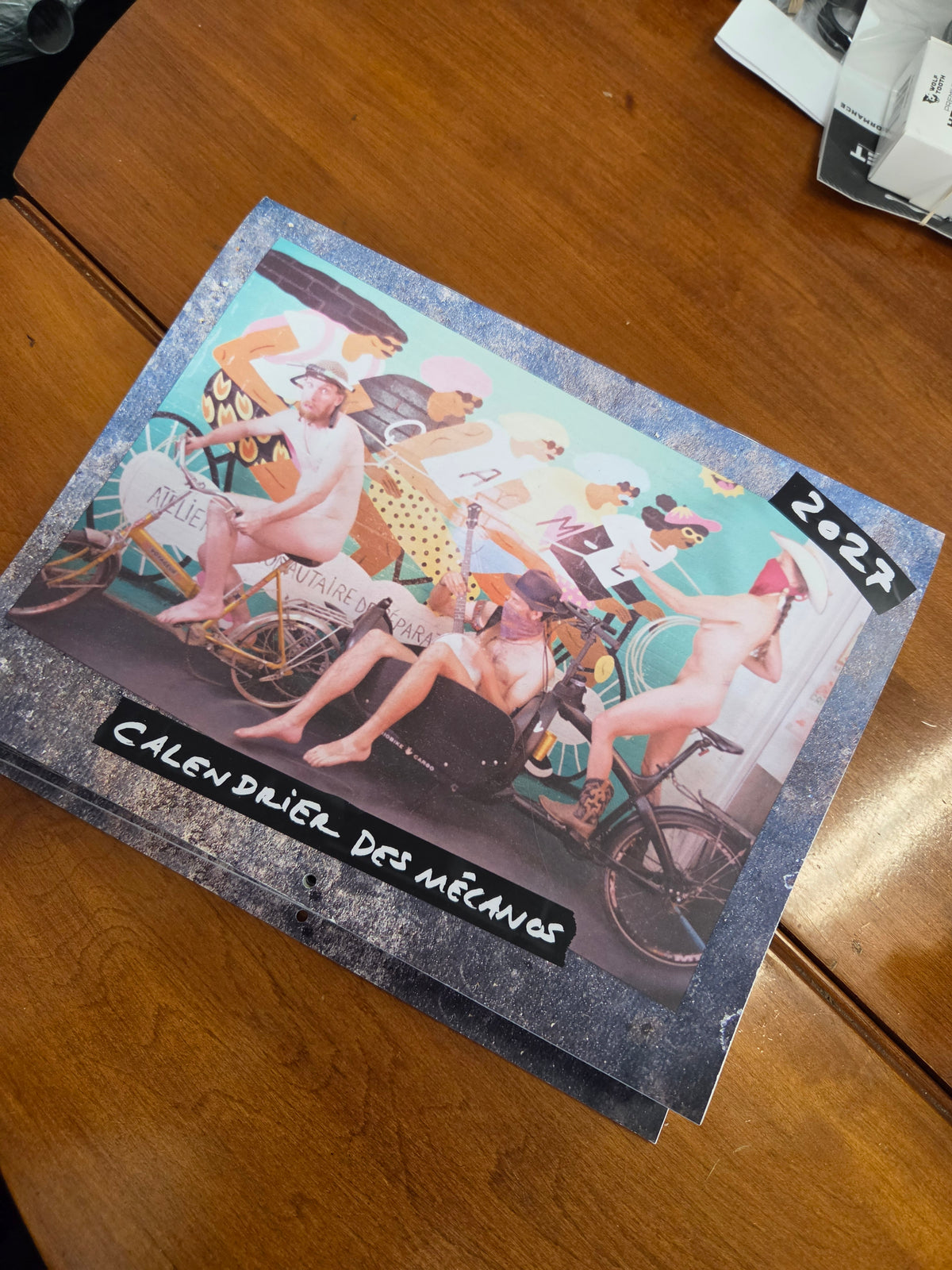 2027 bike mechanics calendar