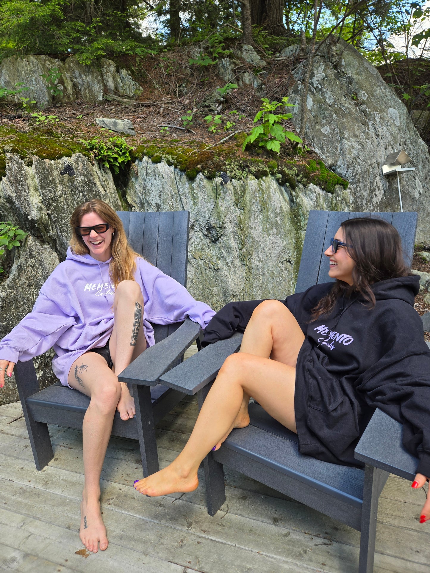 Lilac Oversized Hoodie "Ze Making Of"