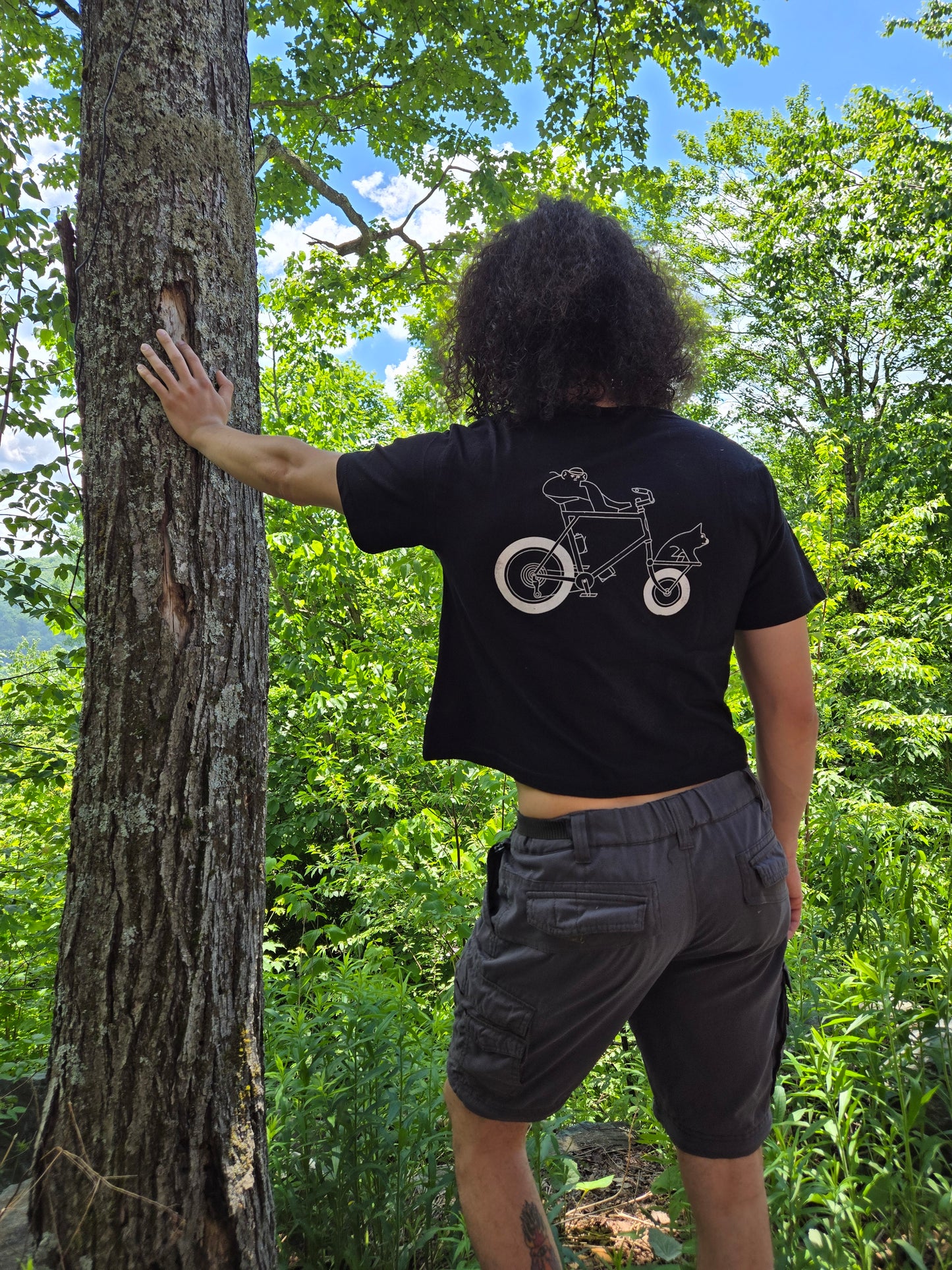 Crop Top " Everyone Deserves A Lift"