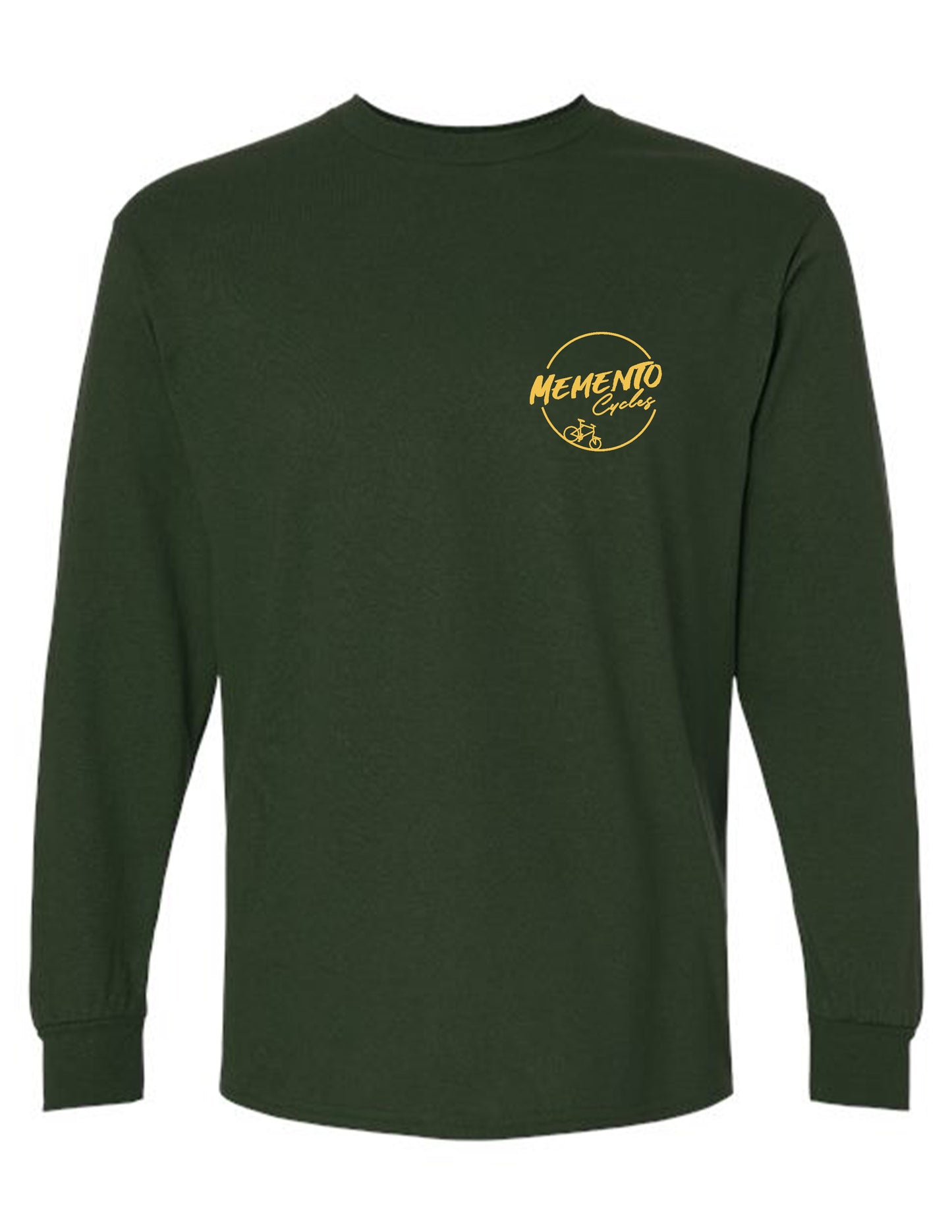 Longsleeve forest green "Good Enough"